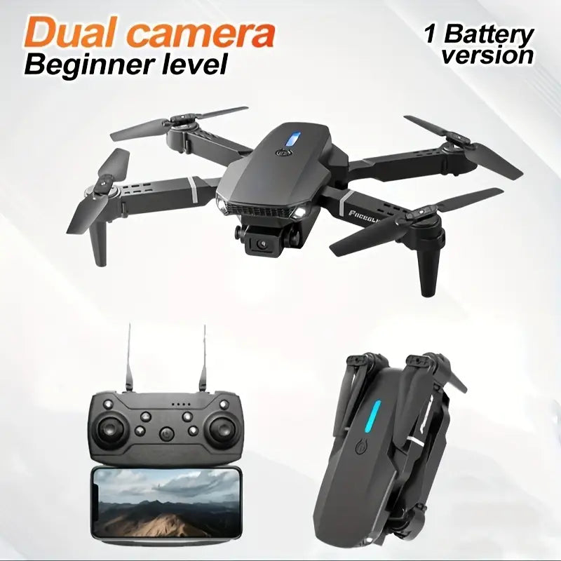 Drone E88 con Doppia Fotocamera Pieghevole